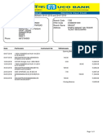 Date Particulars Instrument No Withdrawals Deposits Balance