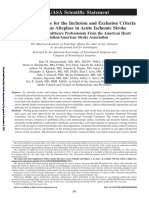 Alteplase in Acute Ischemic Stroke