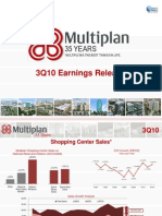 35 Years: 3Q10 Earnings Release