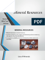 Mineral Resources