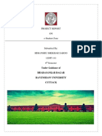 Project Report ON E-Student Zone: Under Guidance of Bhabasankar Dagar Ravenshaw University Cuttack