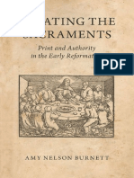 Debating The Sacraments: Print and Authority in The Early Reformation