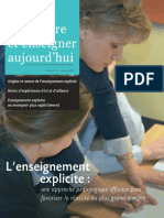 L'enseignement Explicite Des Contenus