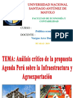 Infraestructura y Agroexportacion