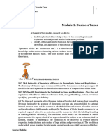 Lesson 1 Business Taxes