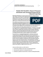 Module 002 Week001-Finacct3 Financial Statements and Conceptual Framework For Financial Reporting