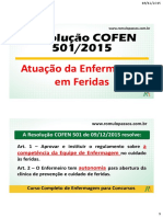 Atuação Da Enfermagem em Feridas