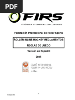 Reglamento Oficial FIRS 20 16 Versión en Español PDF