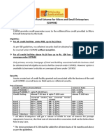 Credit Guarantee Fund Scheme For Micro and Small Enterprises (Cgmse)