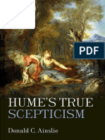 Ainslie, Donald - Hume's True Scepticism-Oxford University Press (2015) PDF