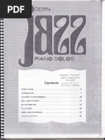 Modern Jazz Piano Solos I Philipp Libro I