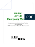 Manual RT-100 Receptor Emergencia 