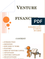 Enture Financing: BY: M.Shamrin Sofia 18COAE049