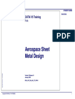 Aerospace Sheet Metal Design. CATIA V5 PDF