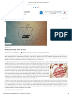 Media Censorship - Good or Bad - Target GD - PI PDF