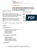 Formation La Norme Iso 17025 Version 2017 Data Value