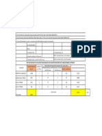 Pipe Size and Run of Calculation Table Based On 100 Years Return Period & 125 MM/HR Rainfall Intensity