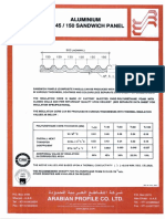 Sandwich Panel TDS