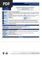 Protocolo de Investigación