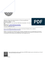 1971 - Rand - Objective Criteria For The Evaluation of Clustering Methods