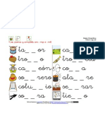 Ficha 1 - Reglas Ortográficas: MP, MB (ARASAAC)