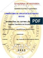 Informe Final Laboratorio #7 Circuito RLC