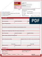 Account Opening Form For Company