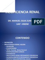 Insuficiencia Renal: Dr. Manuel Silva Zumarán Uap - HNDM