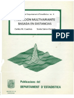 Metodos Multivariantes Basados en Distancias