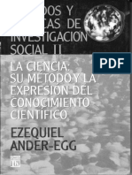 La Ciencia y Su Metodo Ezequiel Ander Egg PDF