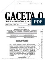 Gaceta Oficial Extraordinaria 6408 Carta de Naturaleza