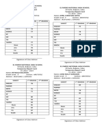 Temporary Report Card