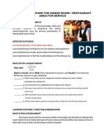 FBS Module Table Reservation