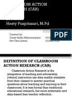 Classroom Action Research (Car)