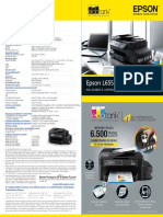 Impresora Epson - l655