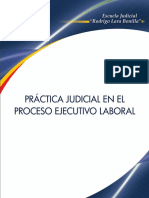 Proceso Ejecutivo Laboral - Escuela Rodrigo Lara Bonilla PDF