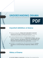 Understanding Drama: 21 Century Literature From The Philippines and The World