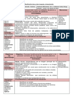 Planificación Lenguaje 1 Basico Semana 1 Al 5 de Julio 2019