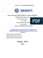 Acondicionamiento de Sistema de Cerco Eléctrico Con Activación de Alarma Sensor de Puerta y 2 Sensores Contra Intrusión