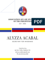 Association of Law Students of The Philippines