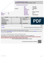 April 2019 PaySlip