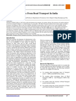 Revenue From Road Transport in India