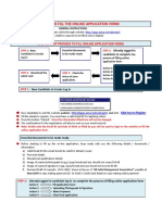 Step by Step Process To Fill Online Application Form