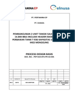 Pembangunan 2 Unit Tangki Sales Kapasitas 14.000 Bbls Include Header Manifold Dan Perbaikan Tanki T-936 Kapasitas 15.000 Bbls Di Mgs Menggung