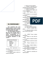 Test Cip (Cuestionario de Intereses Profesionales)