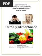 Estres y Alimentación 