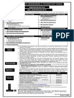 Scholarship S: University of Engineering & Technology Taxila