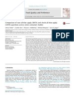 Food Quality and Preference: Leticia Vidal, Gastón Ares, Duncan I. Hedderley, Michael Meyners, Sara R. Jaeger