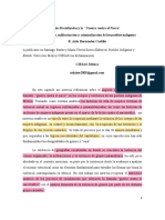 Violencia de Género, Militarización y Criminalización de Los Pueblos Indígena