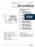 Clarion de Honda ph2761cf PDF